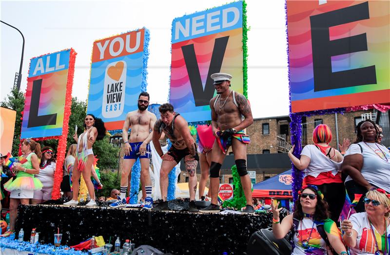 USA CHICAGO PRIDE PARADE