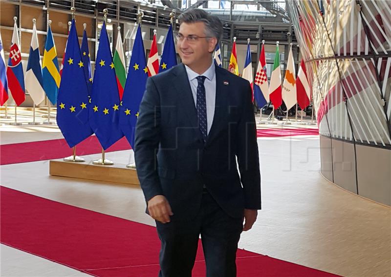 Plenković opimist da će čelnici EU-a postići dogovor o novom vodstvu: Ima novih ideja