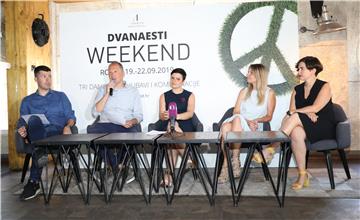 Konferencija za medije organizatora Weekend Media festivala