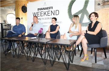 Konferencija za medije organizatora Weekend Media festivala