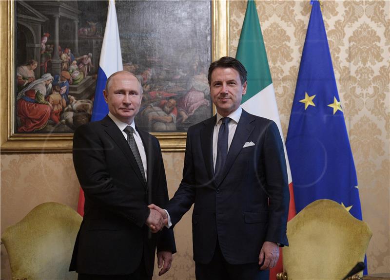 ITALY RUSSIA DIPLOMACY