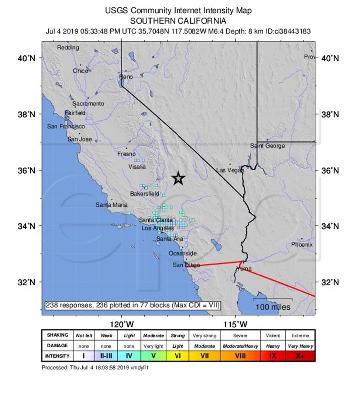 USA EARTHQUAKE