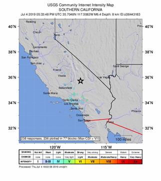 USA EARTHQUAKE