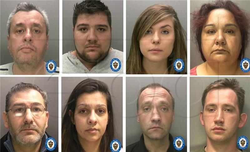 BRITAIN CRIME POLISH MODERN SLAVERY GANG SENTENCED