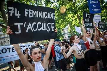 FRANCE WOMEN RIGHTS PROTEST