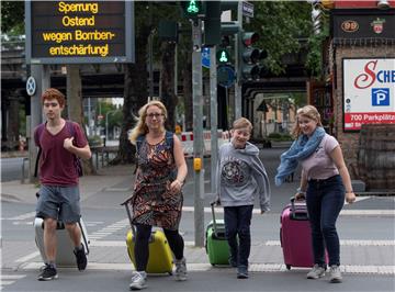 WWII bomb found in Frankfurt