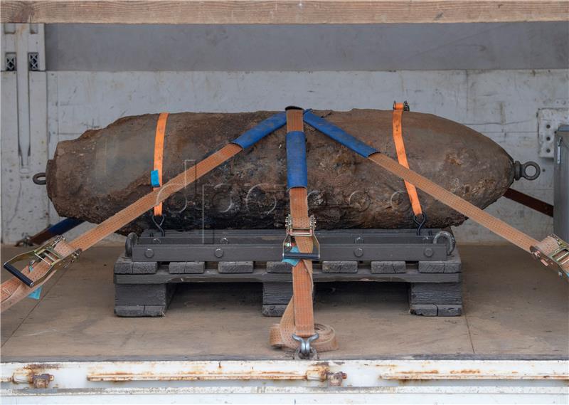 WWII bomb found in Frankfurt