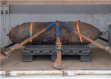 WWII bomb found in Frankfurt