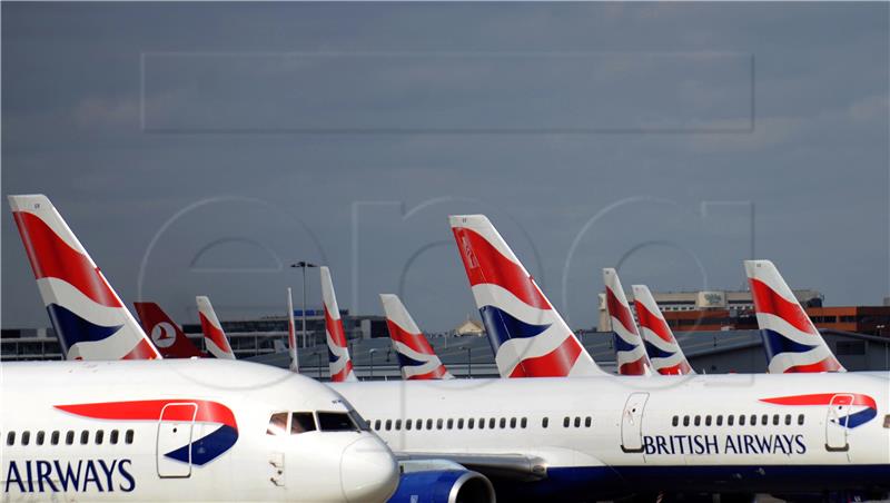 (FILE) BRITAIN BRITISH AIRWAYS DATA BREACH FINE