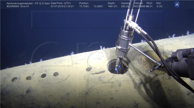 Sovjetska nuklearna podmornica potopljena 1989. kod Norveške još uvijek zrači