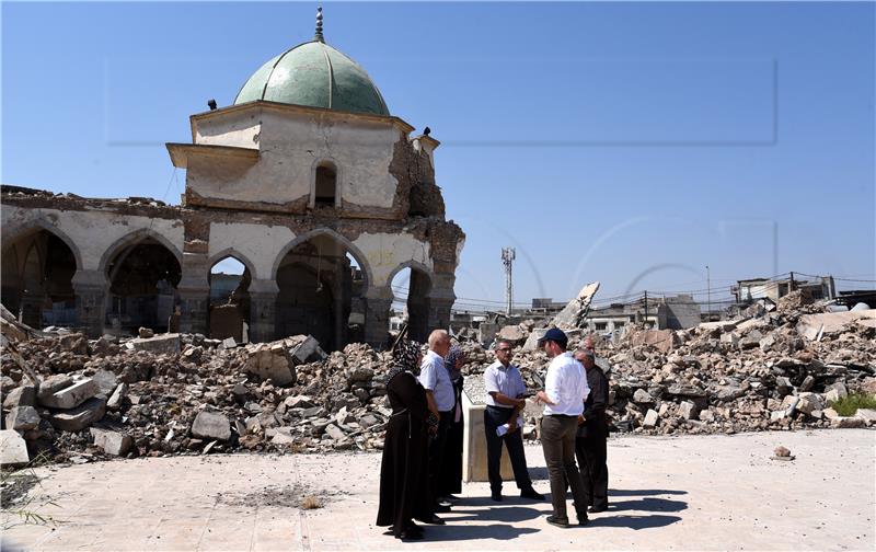 IRAQ UNESCO DELEGATION VISITS MOSUL