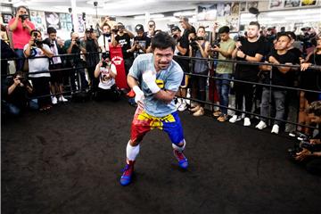 USA BOXING MANNY PACQUIAO