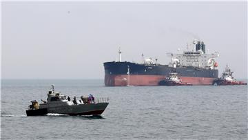 (FILE) IRAN BRITAIN GULF TANKER