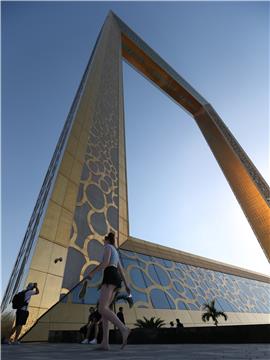 UAE ARCHITECTURE DUBAI FRAME BUILDING