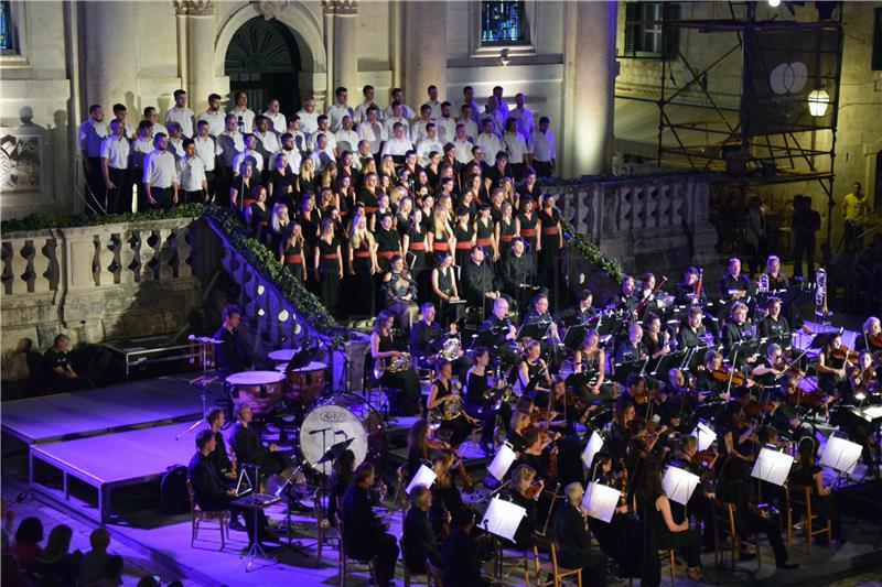 70. Dubrovačke ljetne igre: Gala koncert pred crkvom sv. Vlaha