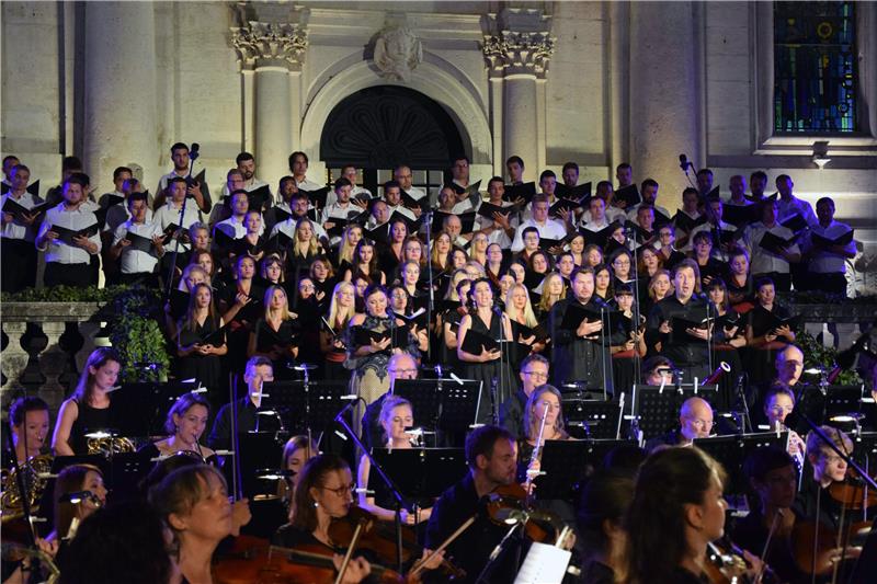 70. Dubrovačke ljetne igre: Gala koncert pred crkvom sv. Vlaha