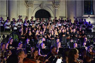 70. Dubrovačke ljetne igre: Gala koncert pred crkvom sv. Vlaha