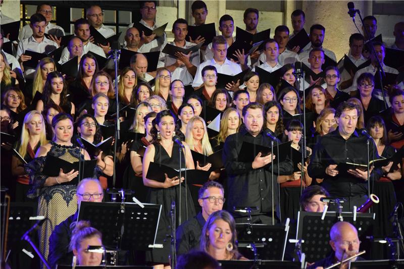 70. Dubrovačke ljetne igre: Gala koncert pred crkvom sv. Vlaha