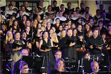 70. Dubrovačke ljetne igre: Gala koncert pred crkvom sv. Vlaha