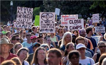 USA IMMIGRATION DETENTION PROTEST