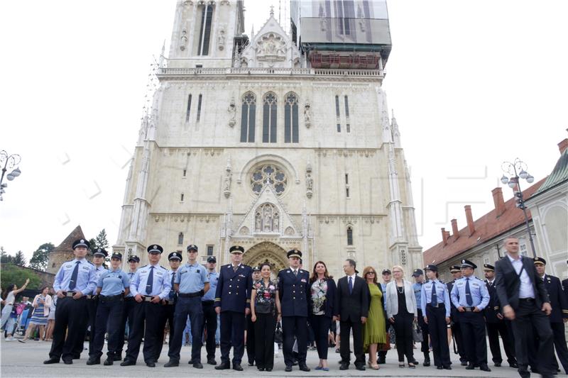 Svečanost povodom sudjelovanja kineskih policijskih službenika u projektu Sigurna turistička sezona 2019.