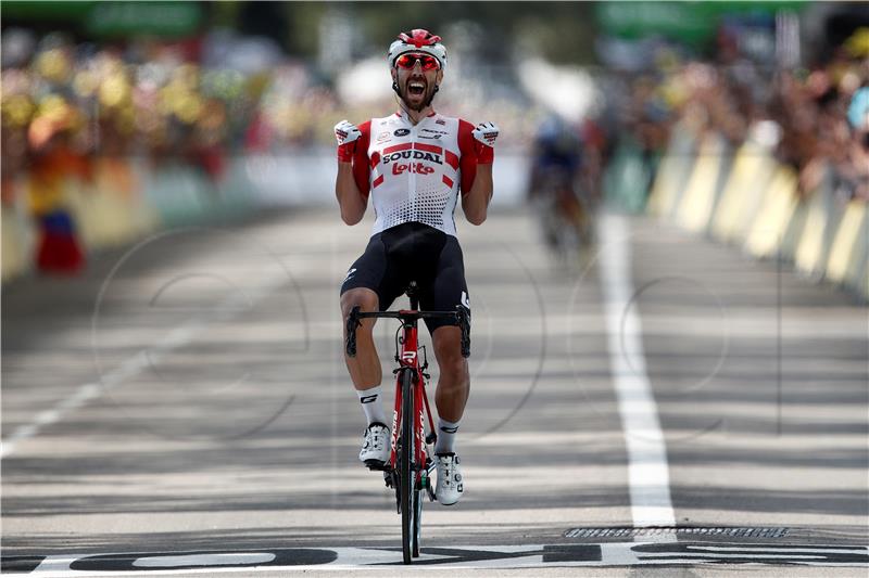 Tour: De Gendtu etapa, Alaphilippe u 'žutom' na Dan Bastille 