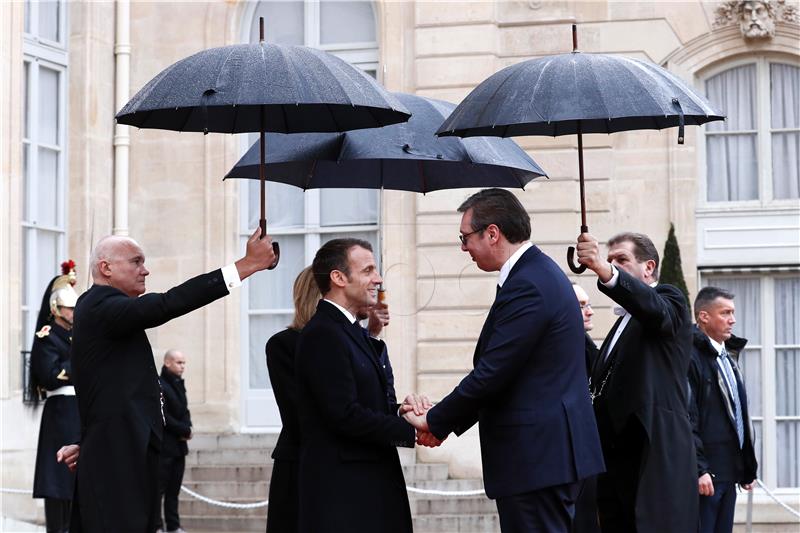 Francuski predsjednik Macron stiže u ponedjeljak u dvodnevni posjet Srbiji