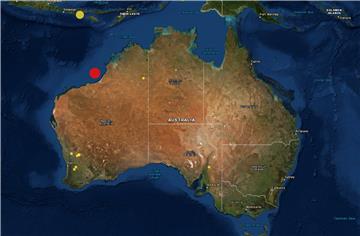 SPACE AUSTRALIA BROOME EARTHQUAKE