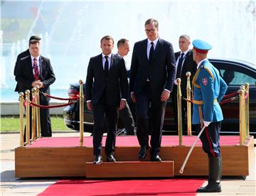 SERBIA FRANCE MACRON DIPLOMACY