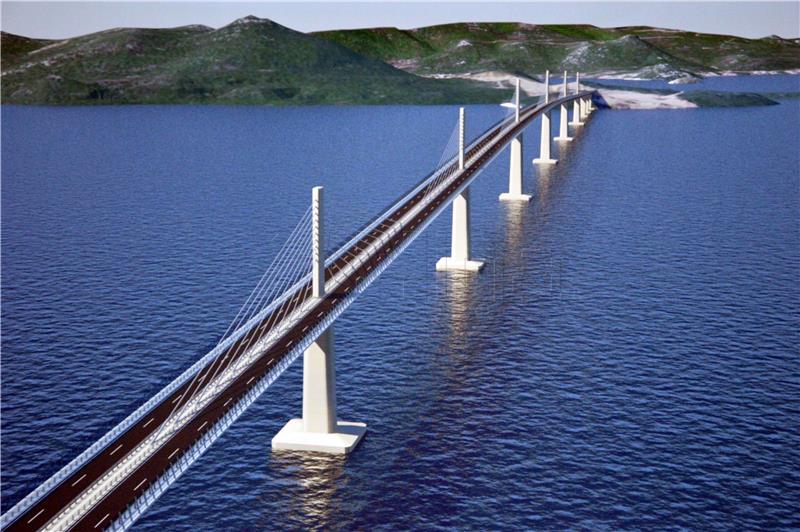 Bosnian presidency's Croat and Bosniak members decide to dispute Peljesac Bridge construction