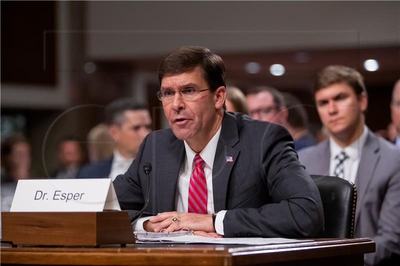 USA SECRETARY OF DEFENSE MARK ESPER