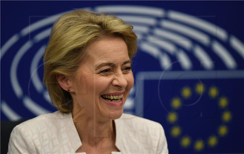 Europski čelnici pozdravljaju izbor Von der Leyen unatoč tankoj većini