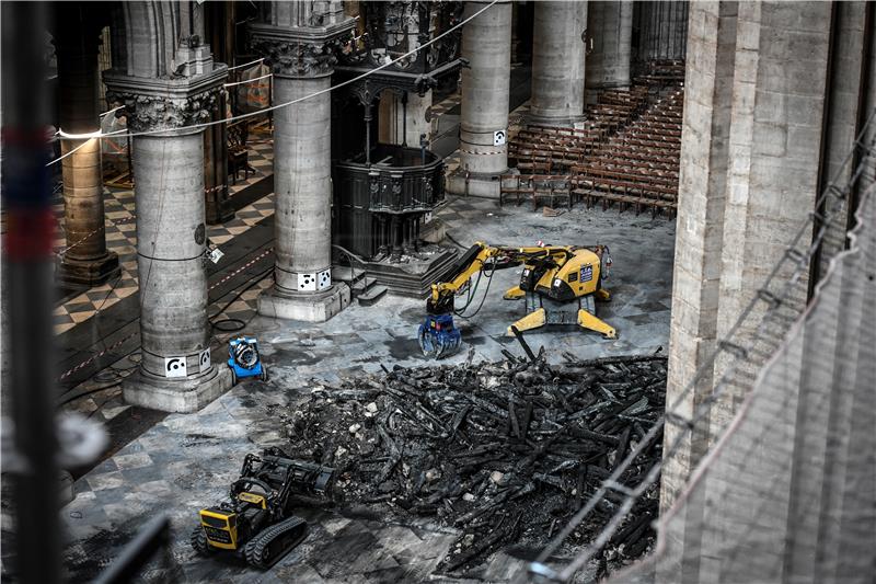 FRANCE HERITAGE NOTRE DAME FIRE RENOVATION