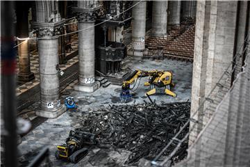 FRANCE HERITAGE NOTRE DAME FIRE RENOVATION