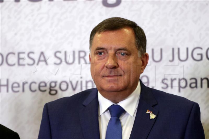 Dodik calls on entity MPs to back his veto on requested suspension of Peljesac Bridge