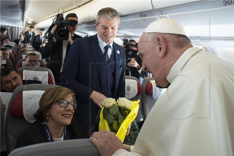 IN THE AIR VATICAN NEW PRESS OFFICER