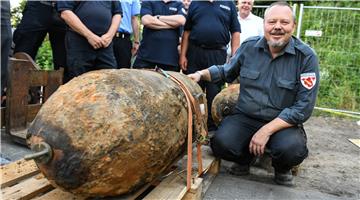 WWII bomb disposal in Oranienburg