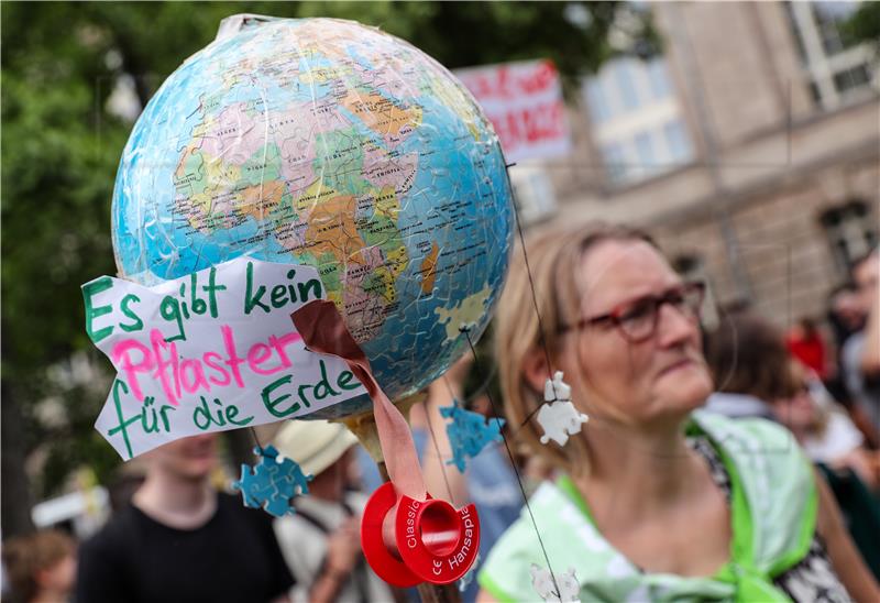 GERMANY PROTEST CLIMATE CHANGE STUDENTS