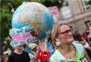 GERMANY PROTEST CLIMATE CHANGE STUDENTS