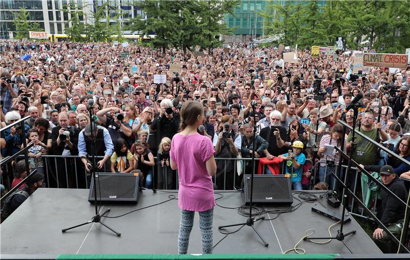 GERMANY PROTEST CLIMATE CHANGE STUDENTS