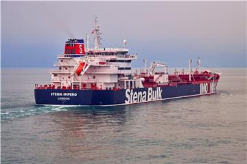 AT SEA IRAN BRITAIN OIL TANKER SEIZED