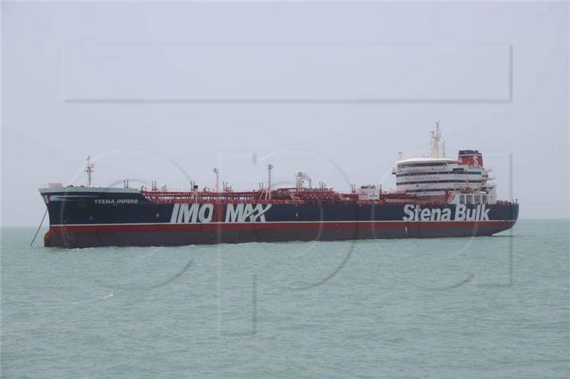 IRAN BRITAIN OIL TANKER SEIZED