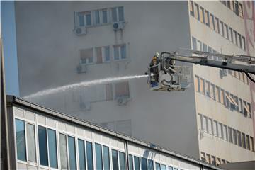 Gori skladište Slobodne Dalmacije