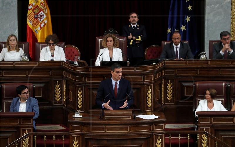 SPAIN INVESTITURE DEBATE