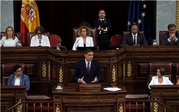 SPAIN INVESTITURE DEBATE