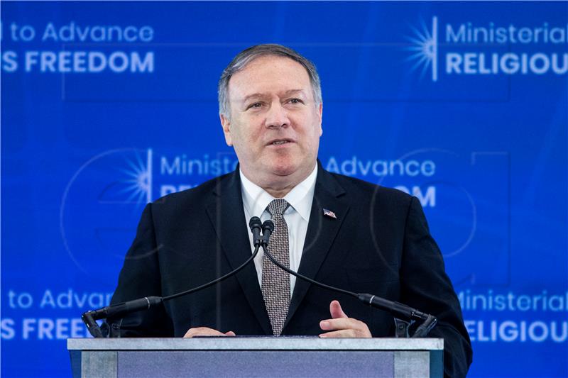 Pompeo odbacuje tvrdnje Irana o hapšenju 17 špijuna CIA-e