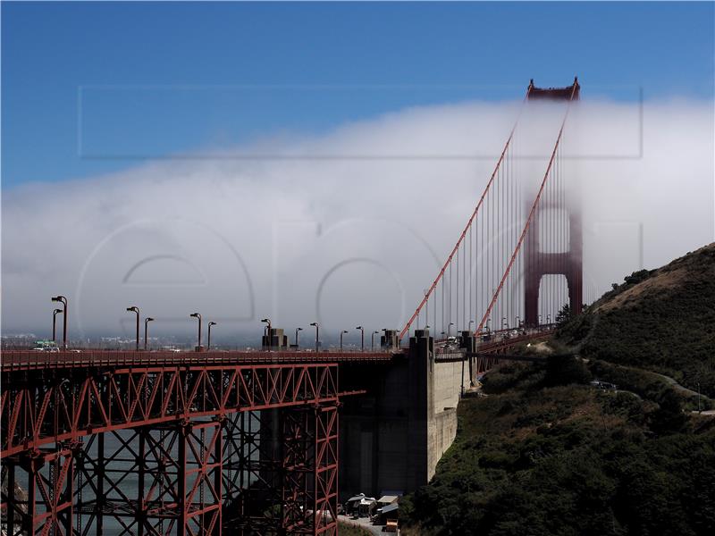 USA SAN FRANCISCO FOG