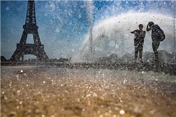 FRANCE PARIS HEATWAVE