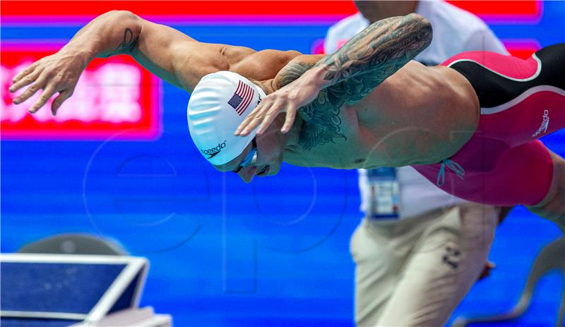 SP plivanje: Blašković 27. na 100 m slobodno, Dressel najbrži u kvalifikacijama