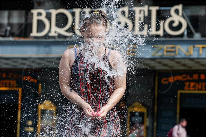 BELGIUM WEATHER HEATWAVE